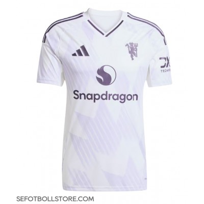 Manchester United Bruno Fernandes #8 Replika Bortatröja 2025-26 Kortärmad Manchester United Bruno Fernandes #8 Replika Bortatröja 2025-26 Kortärmad